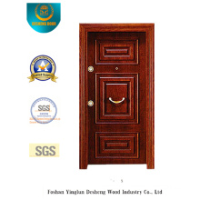 Classice Style Security Steel Door Without Carving (y-1015)